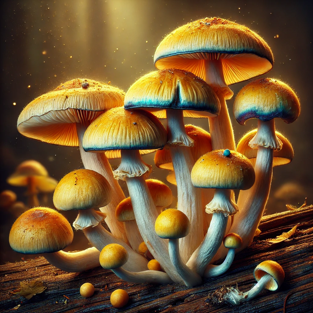 SPORE PRINT PSILOCYBE CUBENSIS GOLDEN TEACHER