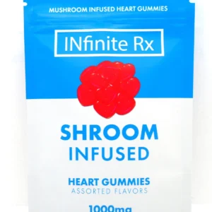 INfinite Rx Shroom Infused Heart Gummies (1000mg)